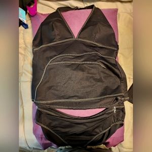 Black 2 piece miraclesuit